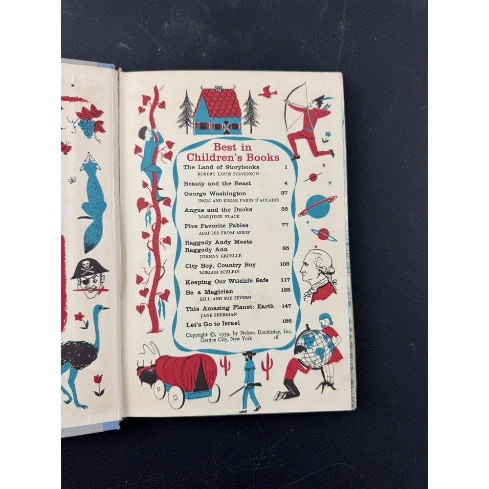 Vol #18 Best in Children's Books Ingri Edgar Parin D'Aulaire Marjorie Flack 1959